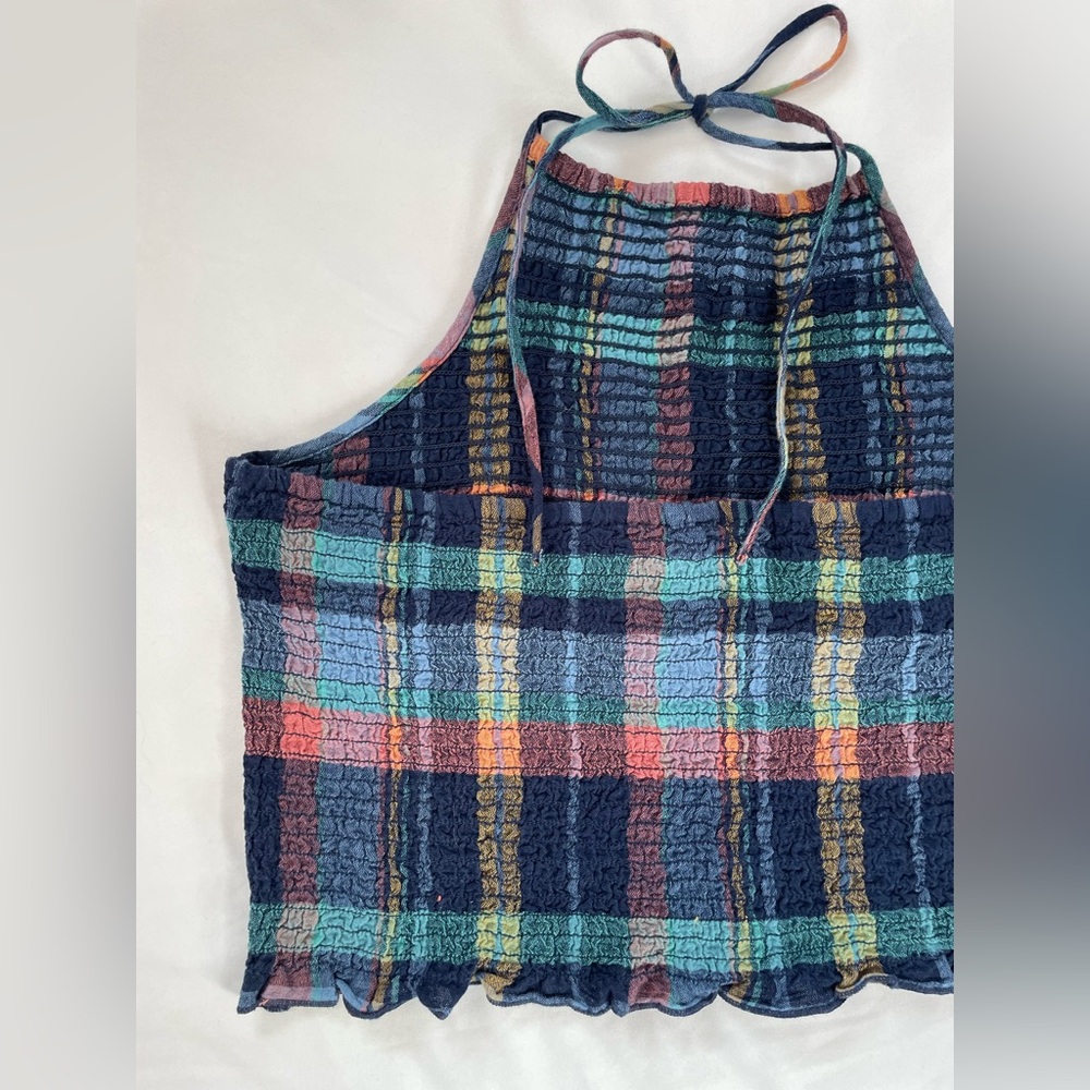 American Eagle Outfitters Multicolor Plaid Tank Top - Picture 4 of 4